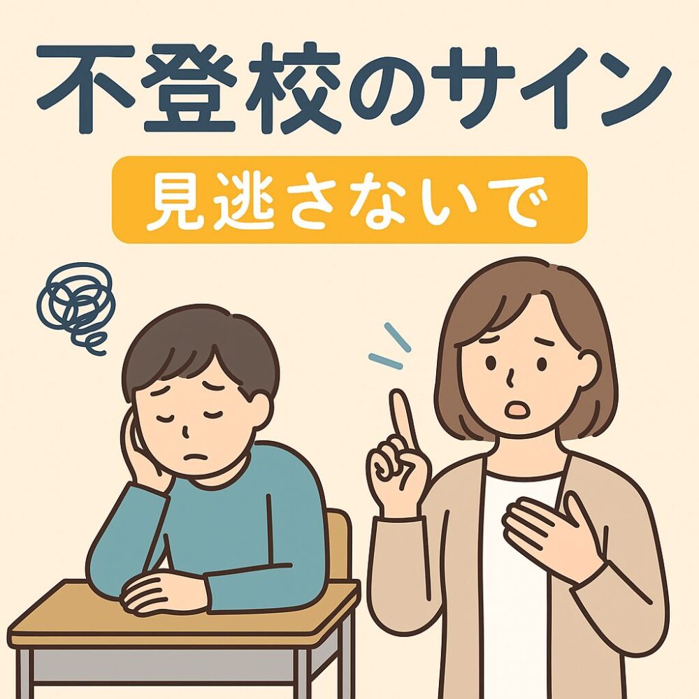 不登校のサインとサポート