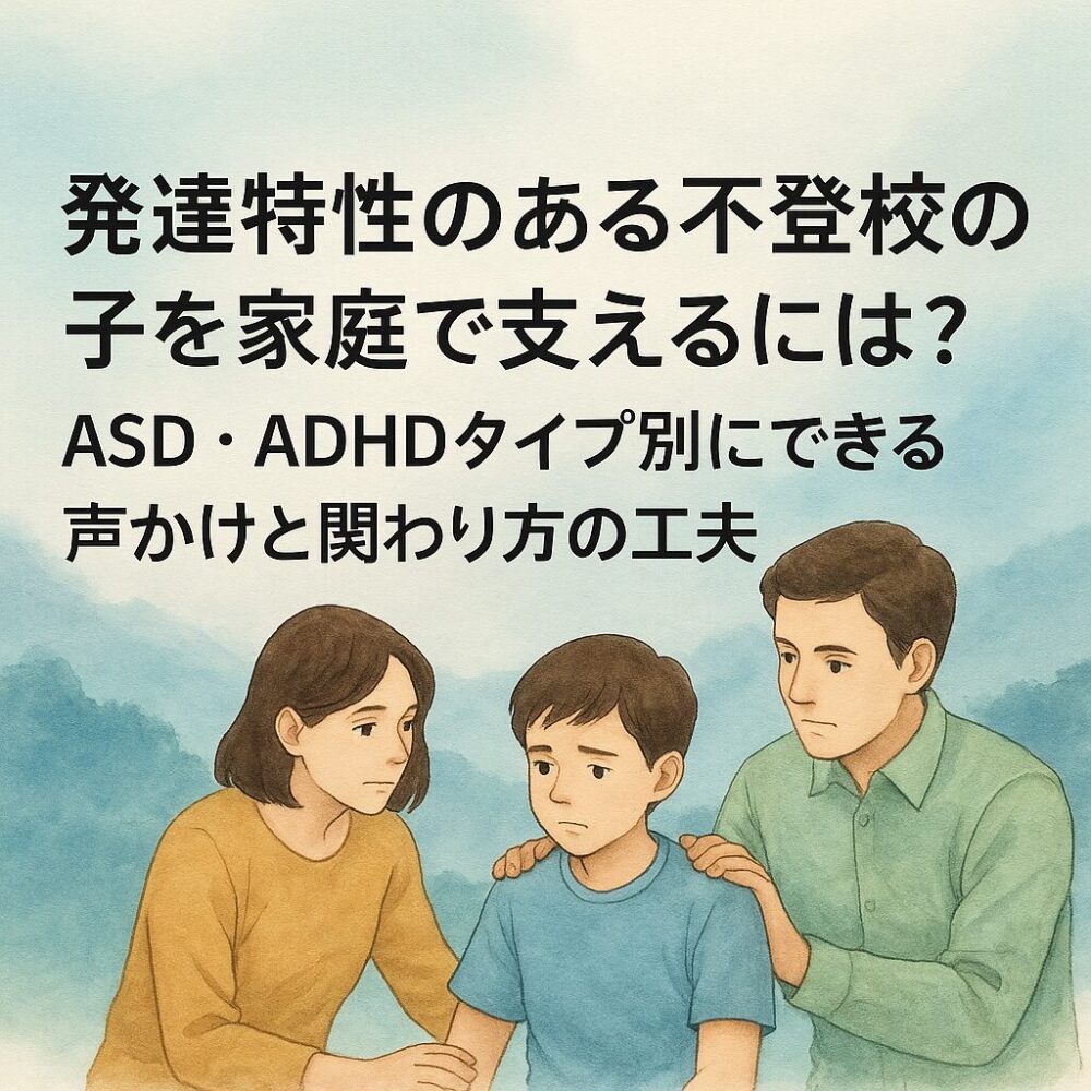 不登校に悩む親子